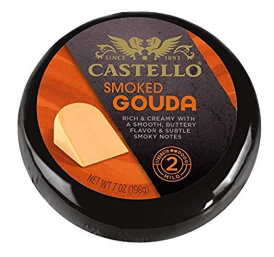Castello Smoked Gouda Cheese Round, 7oz