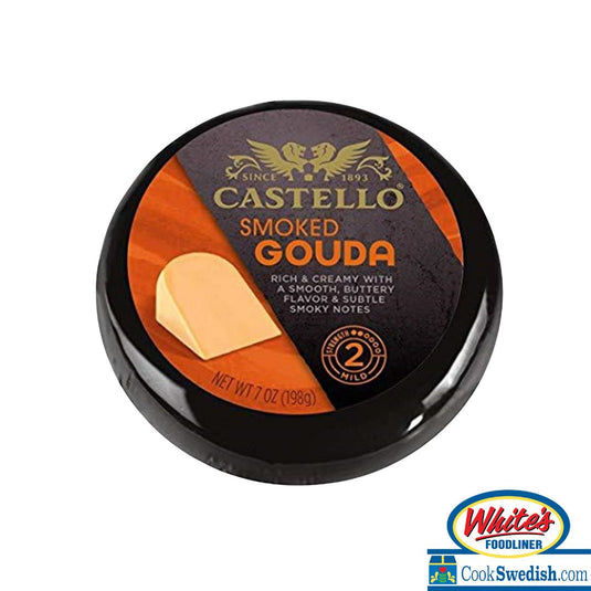 Castello Smoked Gouda Cheese Round, 7oz
