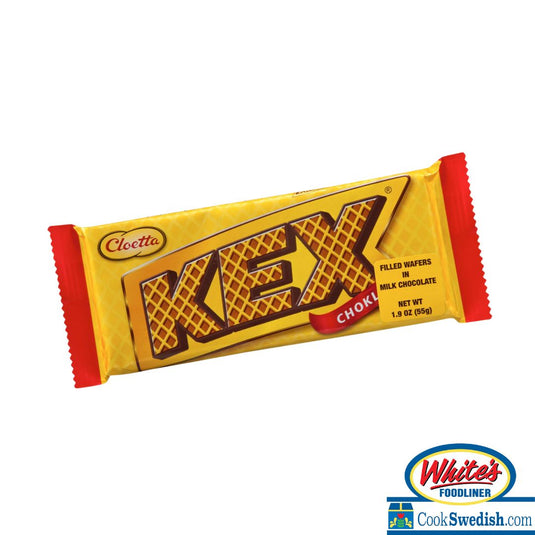 Cloetta Kex Chocolate Covered Wafer Bar, 2.1oz