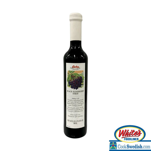 D'arbo Black Elderberry Fruit Syrup, 16.9oz