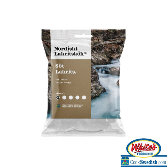 Nordiskt Lakritskok Sweet Licorice, 4.23oz