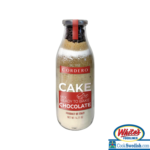 Cordero Chocolate Cake & Muffin Mix in a Bottle – 14.11 oz