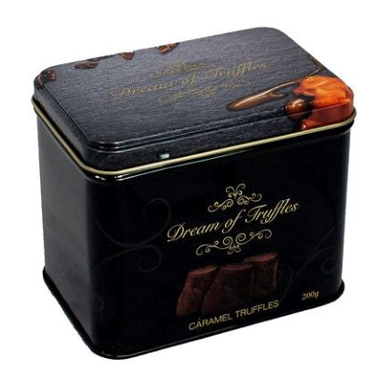 Dream of Sweden Caramel Truffles, 7.05oz Tin