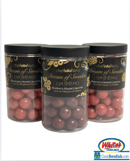 Dream of Sweden Variety Pack – Blueberry, Raspberry & Strawberry Glazed Liquorice
