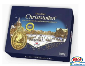 Dr. Quendt Dresdner Stollen in Tin - 17.5oz.