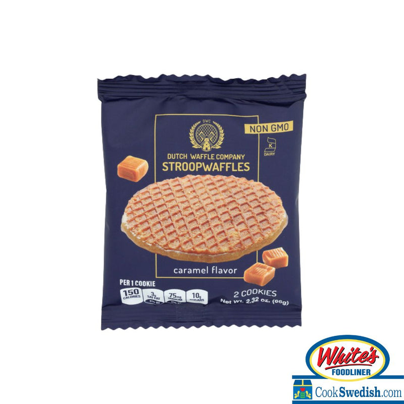 Load image into Gallery viewer, Caramel Flavored Stroopwaffle by Dutch Waffle Company
