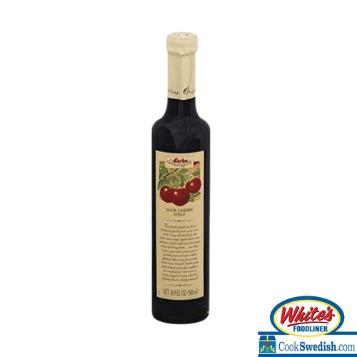 D'arbo Sour Cherry Fruit Syrup, 16.9oz