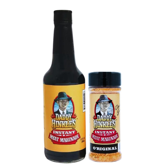 Daddy Hinkle's Marinade and Seasoning, Combo Pack