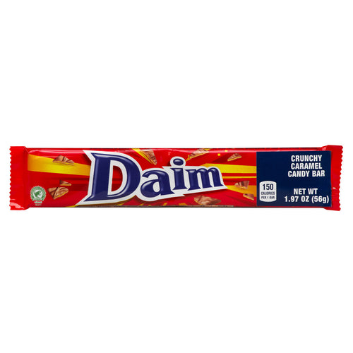 Marabou Daim Crunchy Caramel Chocolate Bars, 1.97oz