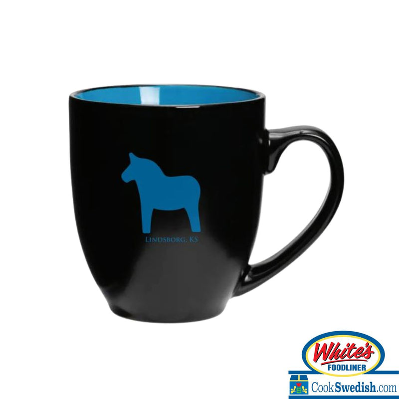 Load image into Gallery viewer, Dala Horse Coffee Mug, 16oz
