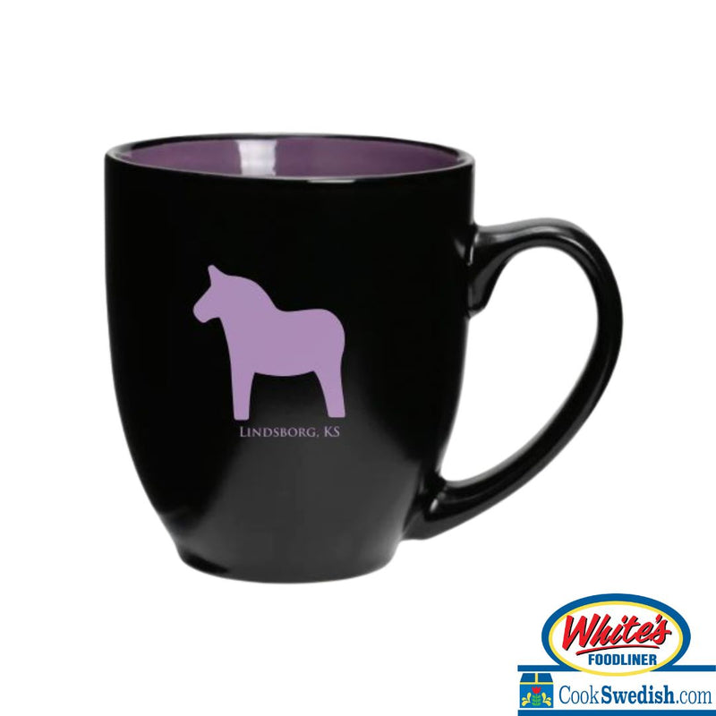 Load image into Gallery viewer, Dala Horse Coffee Mug, 16oz
