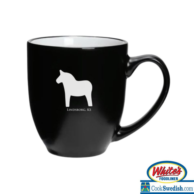 Load image into Gallery viewer, Dala Horse Coffee Mug, 16oz
