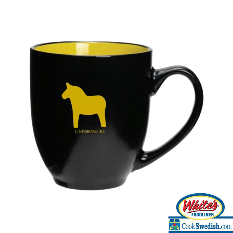 Load image into Gallery viewer, Dala Horse Coffee Mug, 16oz
