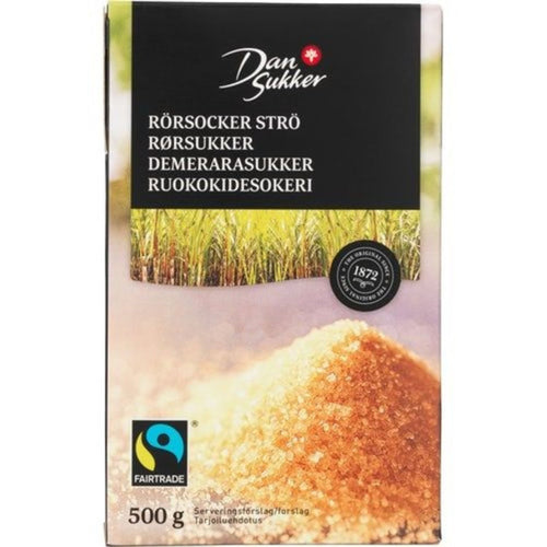 Dan Sukker Raw Cane Sugar Granules, 1lb