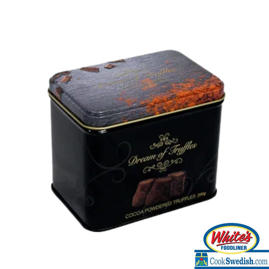 Dream of Sweden Cococa Powdered Truffles, 7.05 Tin