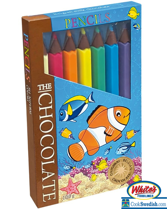 Belgian Milk Chocolate Pencils – 3.5 oz (100g)
