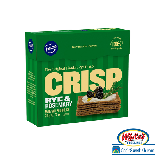 Fazer Rye & Rosemary Sourdough Crisp Box 215g