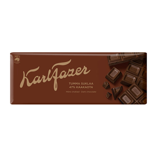Fazer Dark Chocolate Bar, 7.05oz