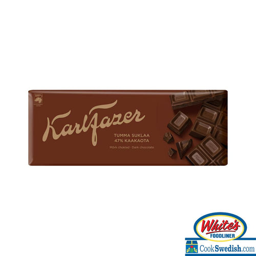 Fazer Dark Chocolate Bar, 7.05oz