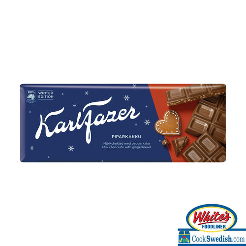 Fazer Milk Chocolate with Gingerbread Bar, 7.05oz