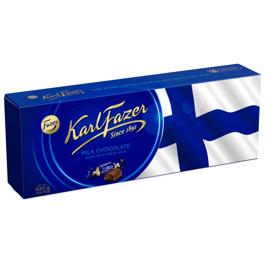 Fazer "KF" Blue Milk Chocolate Box, 11.2oz