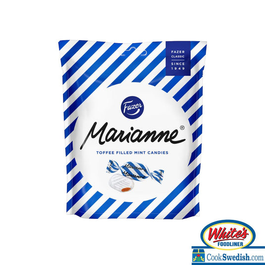 Fazer Marianne Toffee Filled Mint Candy Bag, 7.7oz