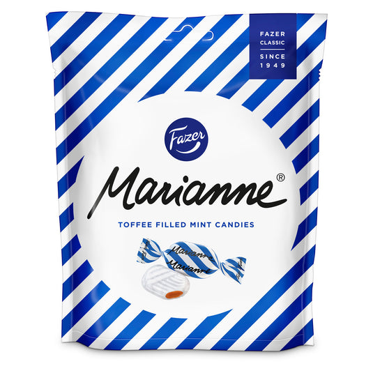 Fazer Marianne Toffee Filled Mint Candy Bag, 7.7oz