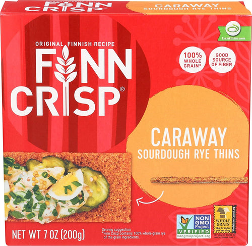 Finn Crisp Caraway, 7oz