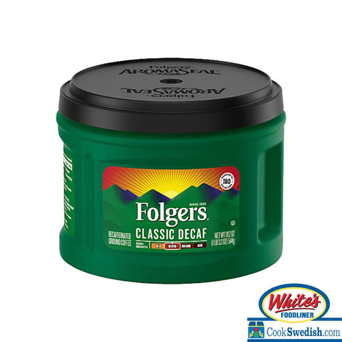 Folgers Classic Decaf Ground Coffee, 19.2oz