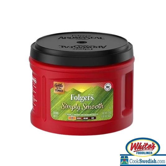Folgers Simply Smooth Ground Coffee, 23oz