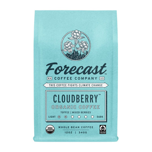 Forecast Coffee, Whole Bean - Cloudberry, 12oz