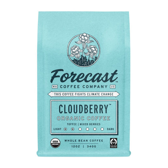 Forecast Coffee, Whole Bean - Cloudberry, 12oz