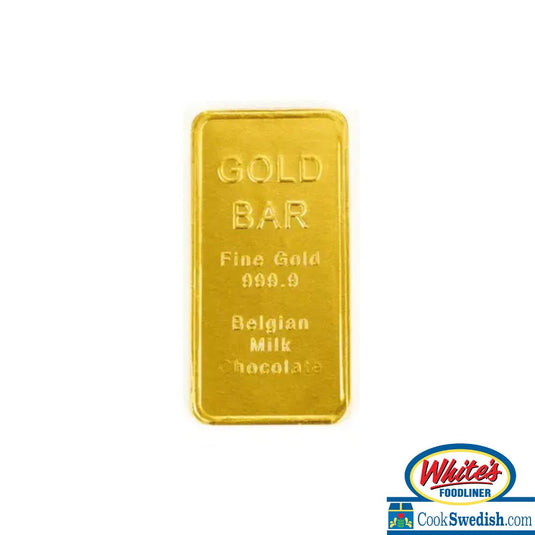 Fort Knox Chocolate Gold Ingot Bar, 1oz