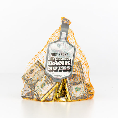 Fort Knox Milk Chocolate Mini Banknotes in Mesh Bag, 4.23oz