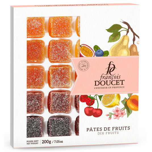 Francois Doucet Fruit Jellies Cube Assortment Box, 7.05oz