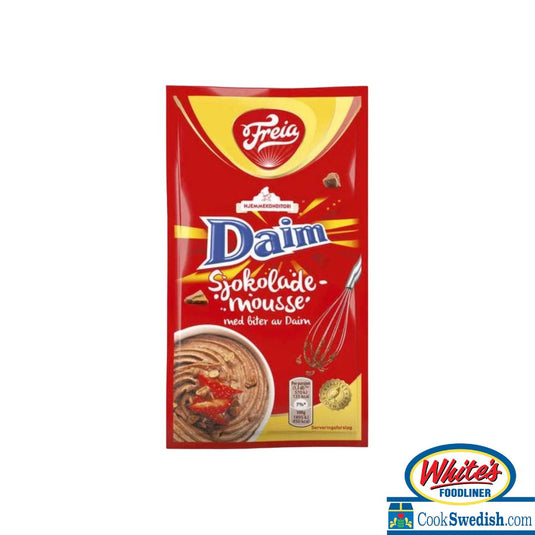 Freia Daim Chocolate Mousse, 3.53oz