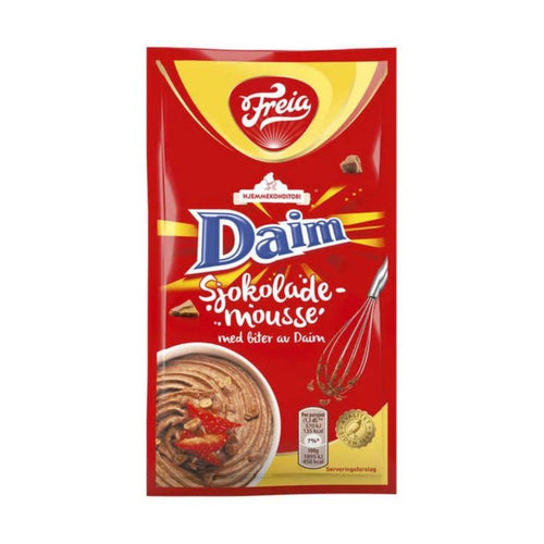 Freia Daim Chocolate Mousse, 3.53oz