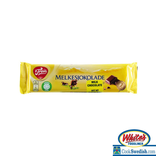 Freia Melkesjokolade (Milk Chocolate) Bar, 2.12oz