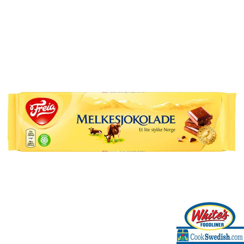 Freia Extra Large Melkesjokolade (Milk Chocolate) Bar, 7.05oz