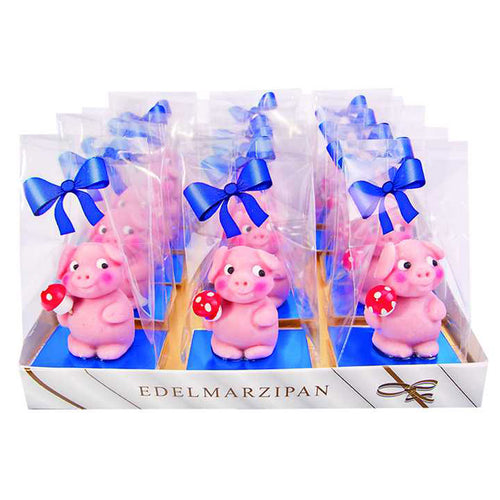 Funsch Marzipan Piglet with Mushroom, .63oz