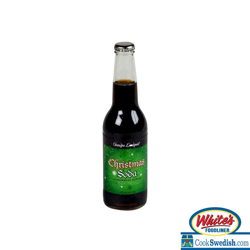 Grandpa Lundquist Christmas Soda, 12oz Bottle