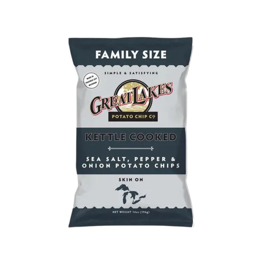 Great Lakes Potato Chips - Family Size, 14oz