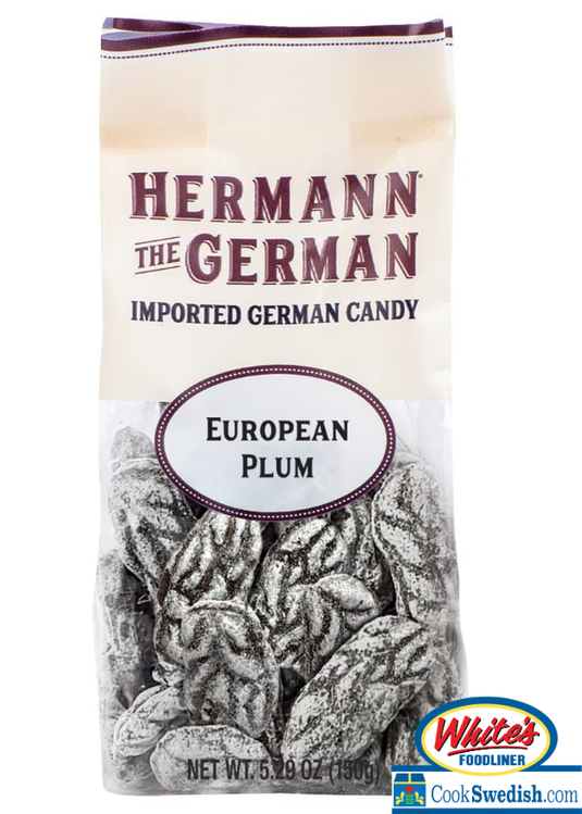 Hermann the German European Plum Candy – 5.29 oz (150g)