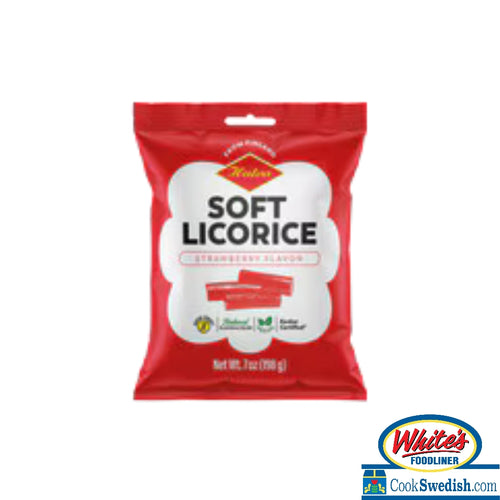 Halva Strawberry Soft Licorice Bag, 7oz