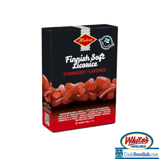 Halva Strawberry Licorice Box, 7oz