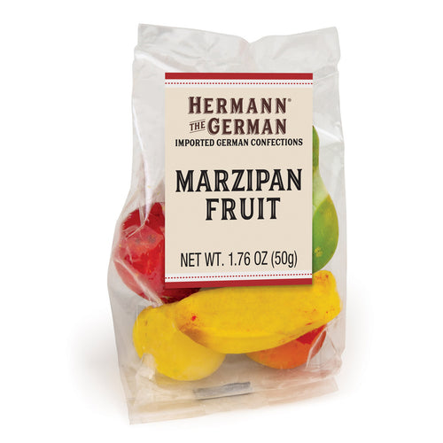 Hermann the German Marzipan Fruit Bag, 1.76oz