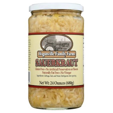 Hoganville Family Farms Sauerkraut, 24oz