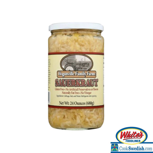 Hoganville Family Farms Sauerkraut, 24oz