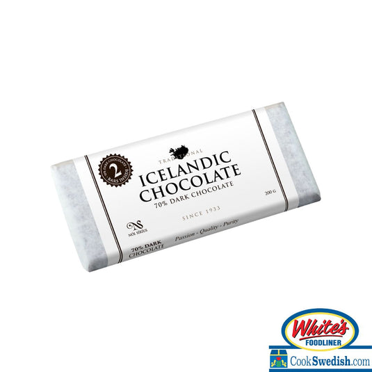 Icelandic Chocolate - 70% Dark Chocolate