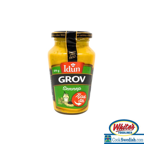 Idun Grainy Mustard, 9.52oz